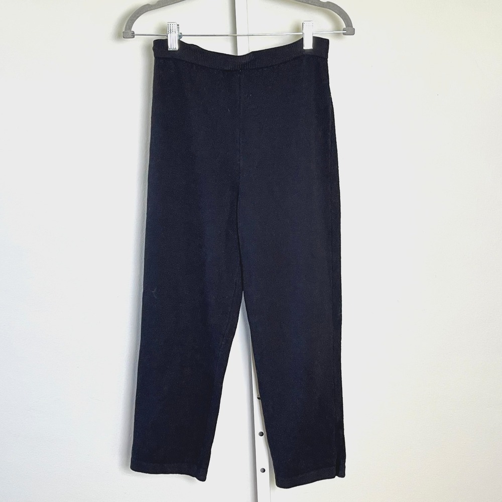 St. John Collection by Marie Gray Pants Womens Santana Knit Cropped Pull-On Sz 2